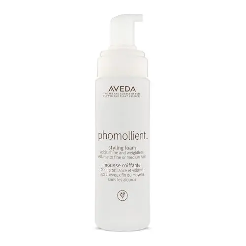 Aveda Phomollient Styling Foam in a white pump bottle