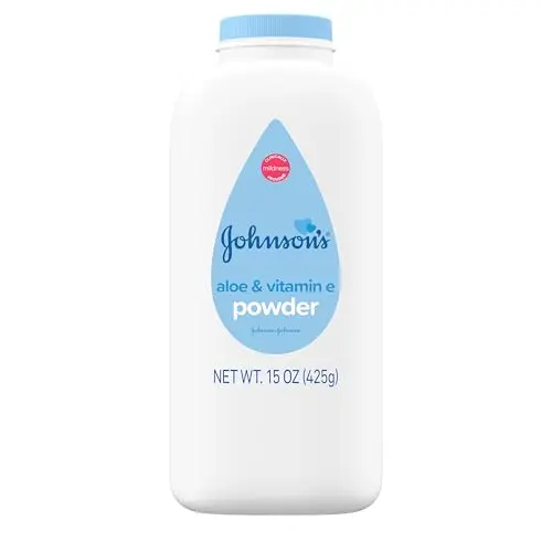 Johnson's Baby Powder with Naturally Derived Cornstarch bottle