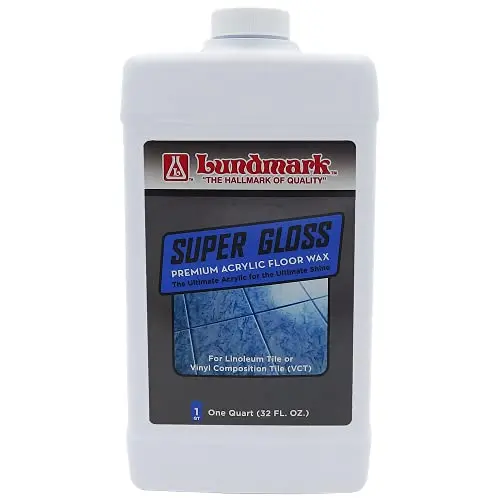 Lundmark Super Gloss Acrylic floor wax bottle