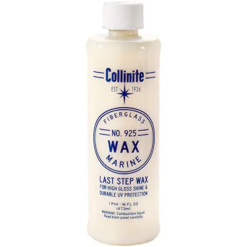 Collinite 925 Fiberglass Marine Wax liquid bottle
