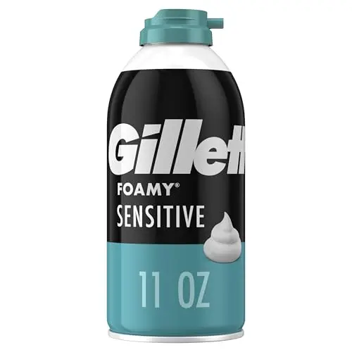 Gillette Foamy Sensitive Skin Shaving Cream can