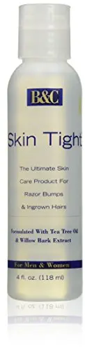 B&C Skin Tight Ointment jar for razor bumps