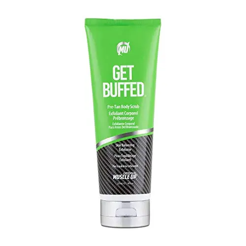 Pro Tan Get Buffed Pre-Tan Body Scrub tube