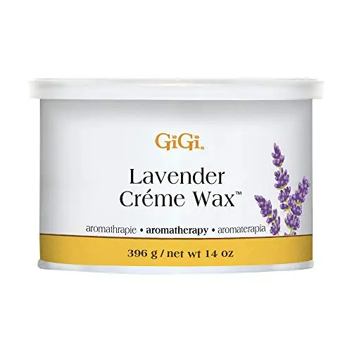GiGi Lavender Creme Wax jar for calming hair removal
