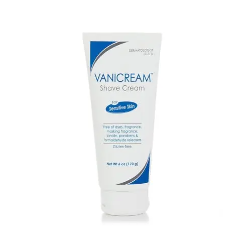 Vanicream Shave Cream tube for sensitive skin