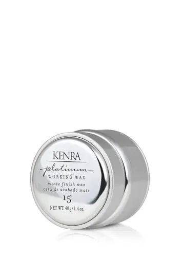 Kenra Professional Platinum Working Wax 15 hair wax jar