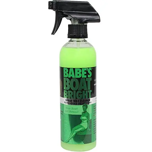 Babe's Boat Bright Spray Wax Cleaner bottle