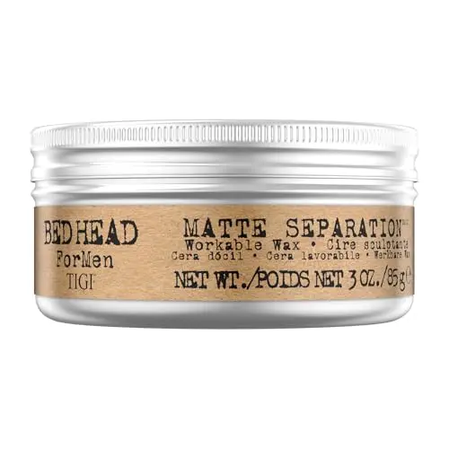 TIGI Bed Head for Men Matte Separation Workable Wax jar