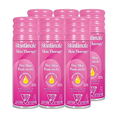Skintimate Skin Therapy Dry Skin Shave Gel can