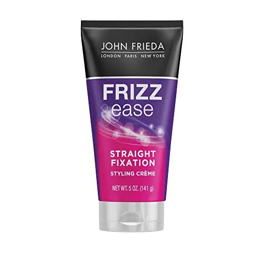 John Frieda Frizz Ease Straight Fixation Styling Creme container