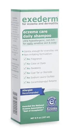 Exederm Shampoo for Eczema and Sensitive Scalp bottle
