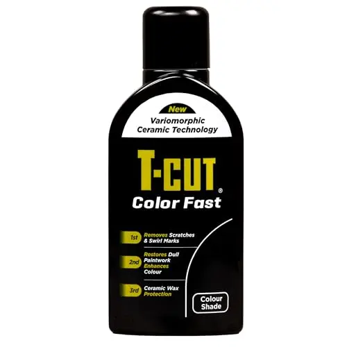 T-Cut Color Fast Black Polish bottle