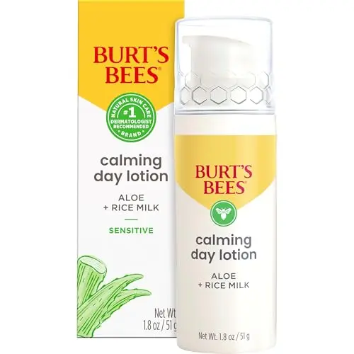 Burt's Bees Calming Day Face Lotion bottle