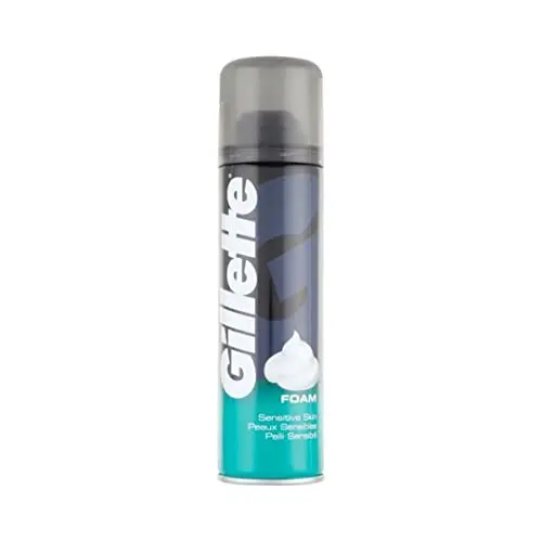 Gillette Classic Sensitive Skin Shaving Foam can