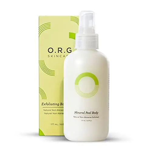 ORG Mineral Body Peel gel exfoliator bottle