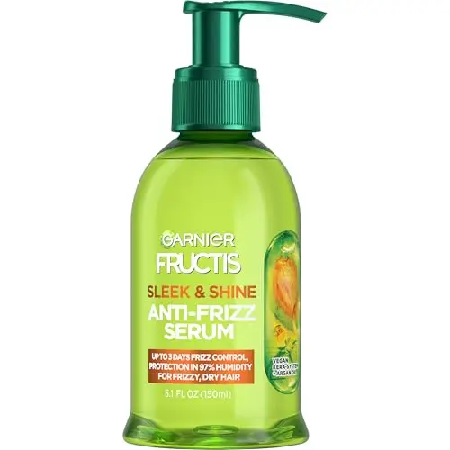 Garnier Fructis Sleek & Shine Anti-Frizz Serum bottle