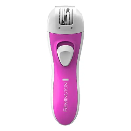 Remington pink compact facial epilator with protective cap