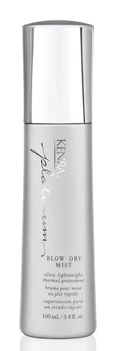 Kenra Platinum Blow-Dry Mist thermal protectant spray bottle
