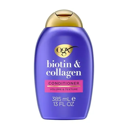 OGX Thick & Full + Biotin & Collagen Volumizing Conditioner bottle