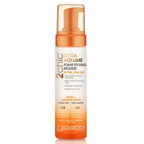 GIOVANNI 2Chic Ultra Volume Foam Styling Mousse can