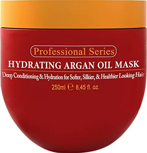 Arvazallia Hydrating Argan Oil Hair Mask jar