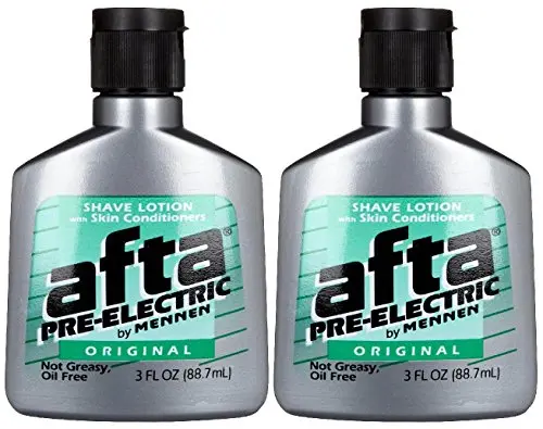 Mennen Afta Pre-Electric Shave Lotion twin pack