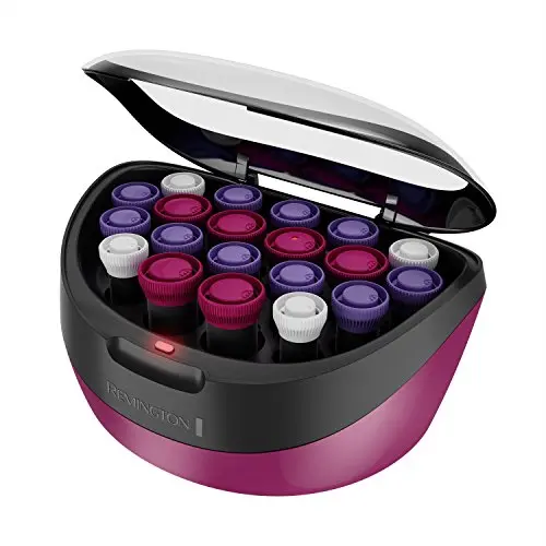 Remington Ionic Conditioning Hair Setter with 20 velvet rollers in multiple sizes