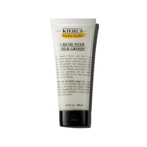 Kiehl's Creme with Silk Groom non-greasy hair styling cream tube