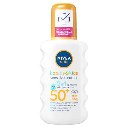 Nivea Kids Protect and Sensitive Sun Spray SPF 50+
