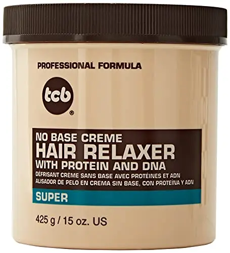 TCB No Base Creme Hair Relaxer tub