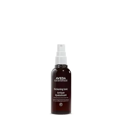 Aveda Thickening Tonic spray bottle for fine hair