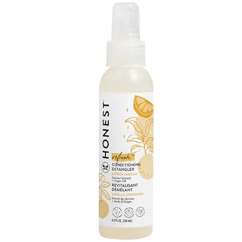 The Honest Company Conditioning Hair Detangler spray bottle