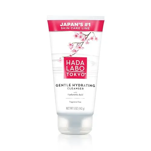 Hada Labo Tokyo Gentle Hydrating Foaming Facial Cleanser pump bottle