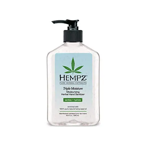 Hempz Fresh Citrus Triple Moisturizing Hand Sanitizer pump bottle