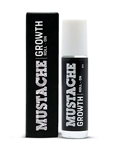 Beardo Mustache Growth Roll On bottle