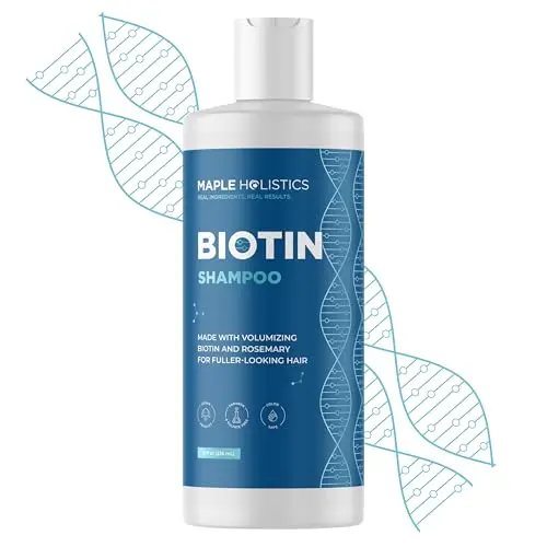 Maple Holistics Rosemary and Biotin Shampoo bottle