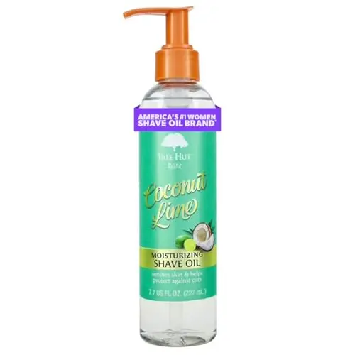 Tree Hut Coconut-Lime Moisturizing Shave Oil bottle