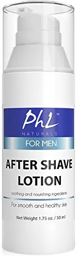 PHL Naturals Unscented Aftershave Lotion bottle