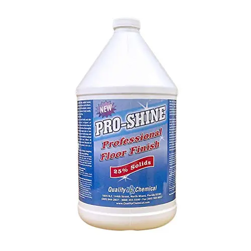 Quality Chemical Pro Shine High Solids Commercial Wet-Look Floor Finish Wax bottle