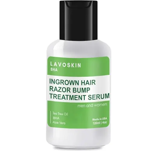 LAVO Tea Tree Gel with Salicylic Acid for ingrown hairs and razor bumps