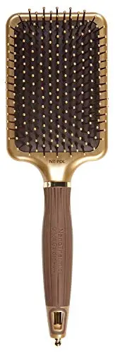 Olivia Garden NanoThermic ceramic paddle hair brush with ion technology