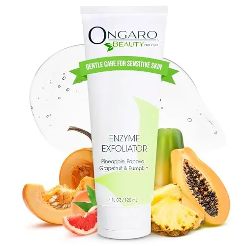 Ongaro Beauty Organic Face Scrub bottle