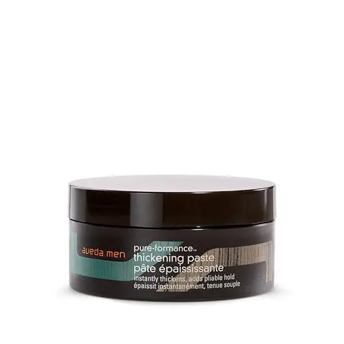 Aveda Men Pure-Formance Thickening Paste in a blue and silver container