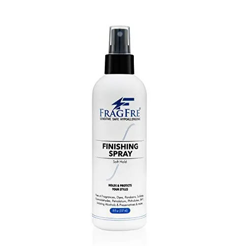 FRAGFRE fragrance free hair finishing spray with flexible hold