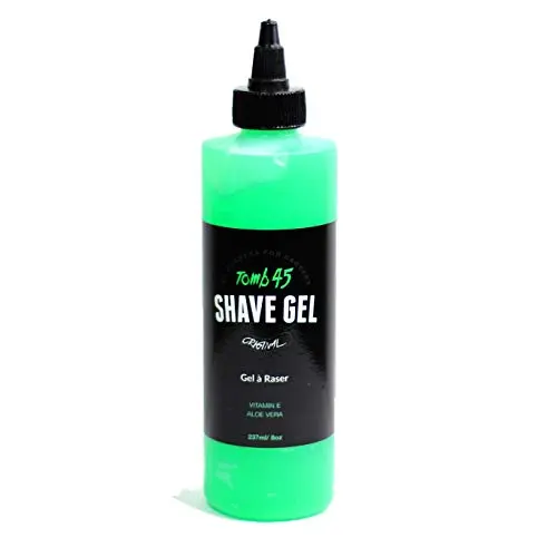 Tomb 45 Clear Non-Foaming Shave Gel for Men