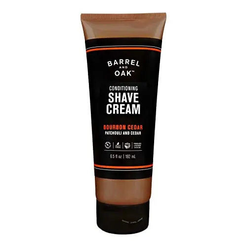 Barrel and Oak Conditioning Shave Cream tube