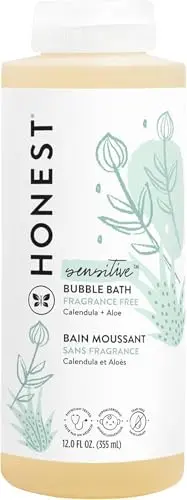 The Honest Company Fragrance Free Sensitive foaming bubble bath
