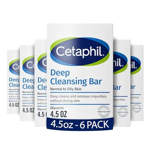 Cetaphil Deep Cleansing Face and Body Bar for Sensitive Skin
