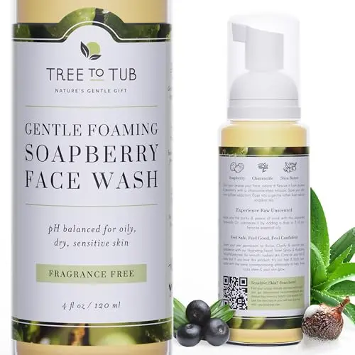 Tree to Tub Sensitive Skin Fragrance Free Face Wash