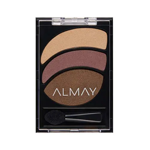 Almay hypoallergenic shadow trio palette in Smoldering Embers for hazel eyes